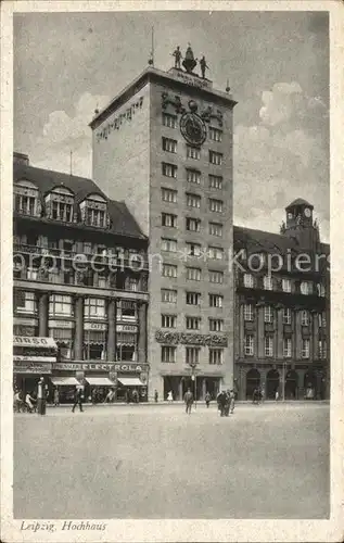 Leipzig Hochhaus Kat. Leipzig