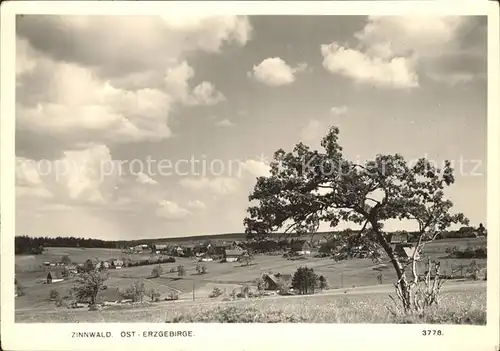 Zinnwald Georgenfeld Panorama Kat. Altenberg