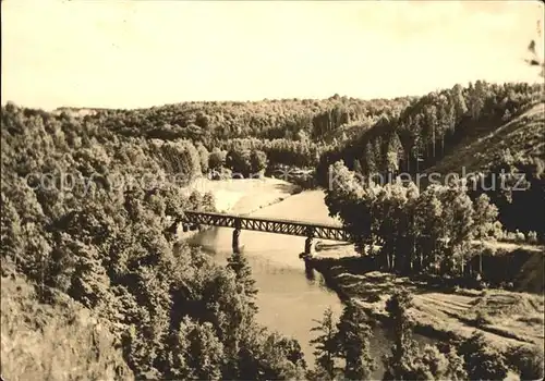 Mittweida Blick ins Zschopautal Kat. Mittweida