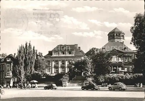 Bayreuth Luitpoldplatz Gontardhaus und Schlosscafe Metropol Kat. Bayreuth