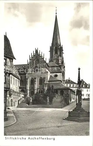 Aschaffenburg Main Stiftskirche Kat. Aschaffenburg