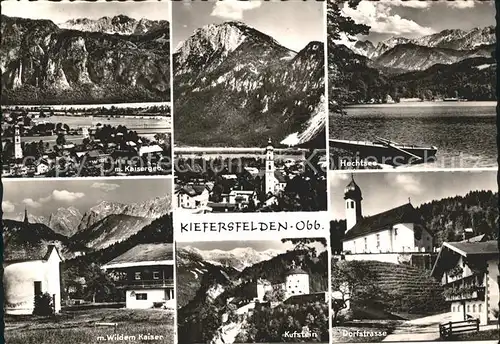 Kiefersfelden Hechtsee Dorfstrasse Kufstein Wilde Kaiser  Kat. Kiefersfelden