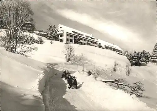 Todtnauberg Kurheim Tannenhof  Kat. Todtnau