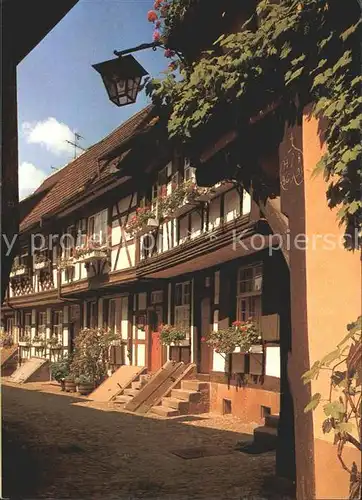 Gengenbach Gebaeude  Kat. Gengenbach Schwarzwald