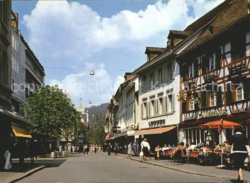 Baden AG Stadtzentrum Badstrasse Kat. Baden