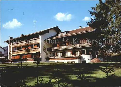 Bad Wiessee Landhaus Sanatorium Im Sonnenfeld  Kat. Bad Wiessee