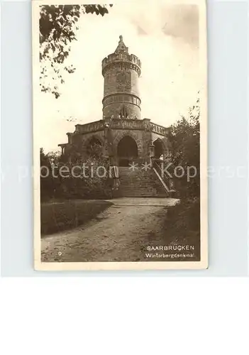 Saarbruecken Winterbergdenkmal Kat. Saarbruecken