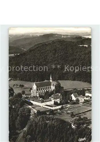 Altenberg Rheinland Fliegeraufnahme Dom Kat. Odenthal