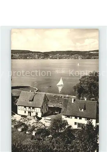 Ludwigshafen Bodensee Fischerhaus Brunnenhaus Kat. Bodman Ludwigshafen