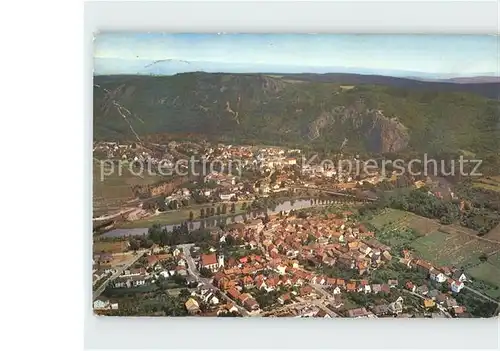 Bad Muenster Stein Ebernburg Fliegeraufnahme Kat. Bad Muenster am Stein Ebernburg