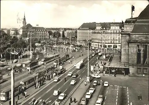 Leipzig Hauptbahnhof mit Hotel Astoria Kat. Leipzig