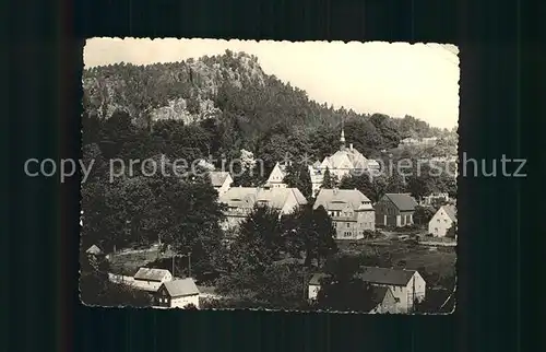 Thuermsdorf FDGB Erholungsheim mit Baerenstein Kat. Struppen