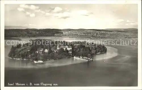 Insel Mainau Fliegeraufnahme Kat. Konstanz Bodensee