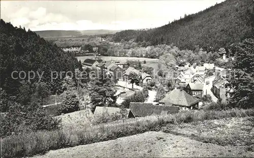 Luisenthal Blick von der Heide Kat. Luisenthal Thueringen