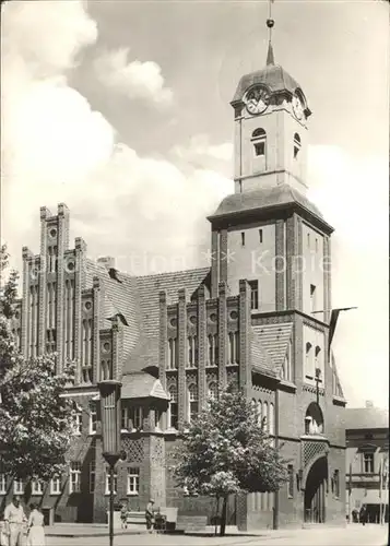 Wittstock Dosse Rathaus Kat. Wittstock