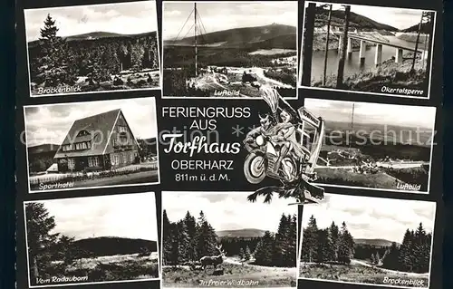 Torfhaus Harz Okertalsperre Brockenblick Sporthotel  Kat. Altenau