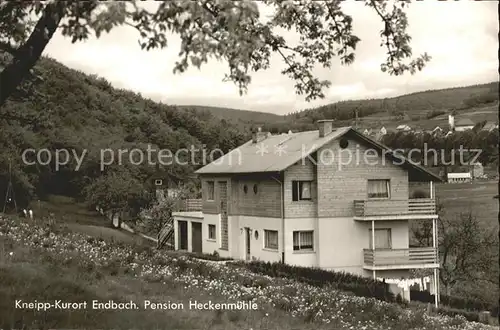 Endbach Bad Pension Heckenmuehle Kat. Bad Endbach