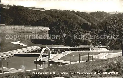 Manderscheid Eifel Freibad / Manderscheid /Bernkastel-Wittlich LKR