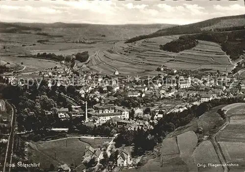 Bad Salzschlirf Fliegeraufnahme Kat. Bad Salzschlirf