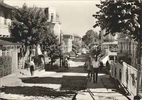 Bansin Ostseebad Bergstrasse Kat. Heringsdorf