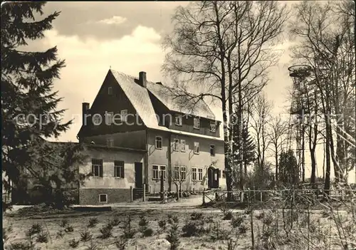 Marienberg Erzgebirge Berggasthaus Drei Brueder Hoehe Kat. Marienberg