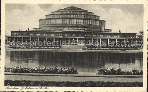 Breslau Niederschlesien Jahrhunderthalle Kat. Wroclaw