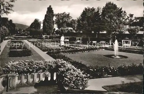 Bad Kissingen Rosengarten Kat. Bad Kissingen