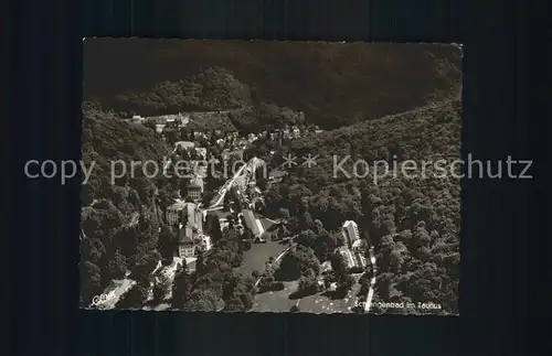 Schlangenbad Taunus Fliegeraufnahme Kat. Schlangenbad