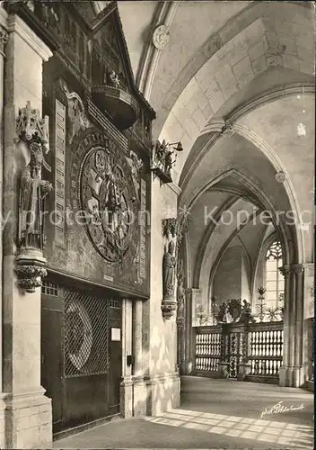 Muenster Westfalen Dom Uhr Kat. Muenster