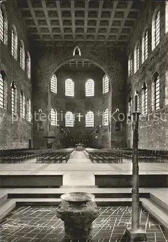 Trier Basilika innen Kat. Trier