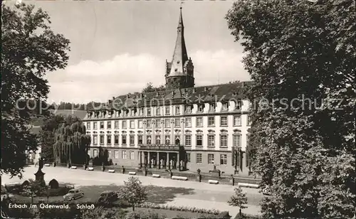 Erbach Odenwald Schloss Kat. Erbach