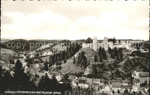 Schoenecken Stadt Burg Kat. Schoenecken