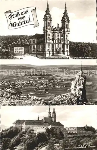 Maintal Vierzehnheiligen Staffelberg Schloss Banz Kat. Maintal