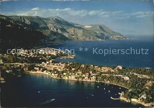 Cap Ferrat Neuer Hafen Fliegeraufnahme Kat. Saint Jean Cap Ferrat