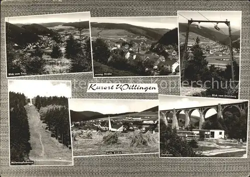 Willingen Sauerland Golfplatz Katholische Kirche Muelenkopfschanze Kat. Willingen (Upland)