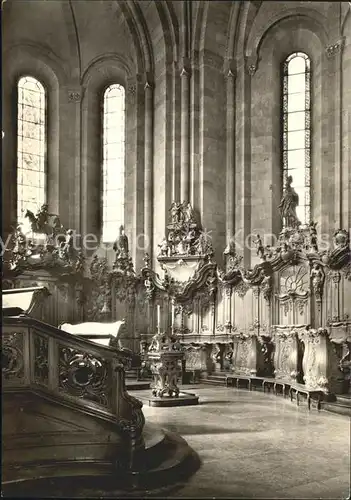 Mainz Rhein Dom Rokoko Chorgestuehl / Mainz Rhein /Mainz Stadtkreis