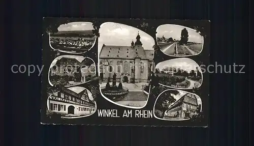 Oestrich Winkel Graue Haus Haus Zehntenhof Katholische Kirche Brentanohaus Schloss Vollrads Kat. Oestrich Winkel