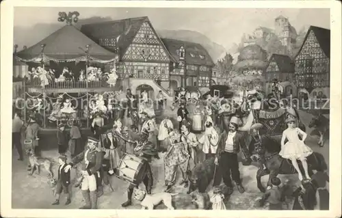 Sonneberg Thueringen Deutsches Spielzeugmuseum Thueringer Kirmes  Kat. Sonneberg