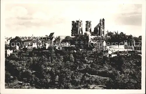 Laon Aisne Teilansicht Ruine  Kat. Laon