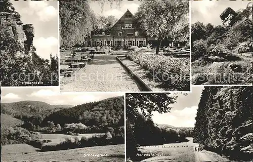 Hessisch Oldendorf Hohenstein Schneegrund Rohdental  Kat. Hessisch Oldendorf