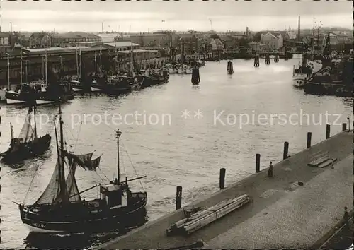 Cuxhaven Nordseebad Fischereihafen  Kat. Cuxhaven