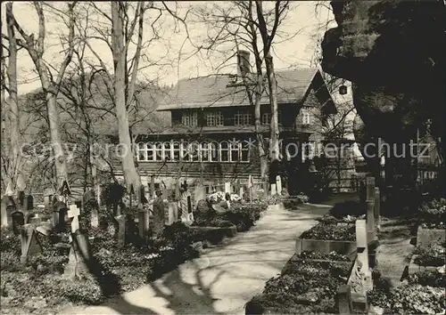 Oybin Bergfriedhof  Kat. Kurort Oybin