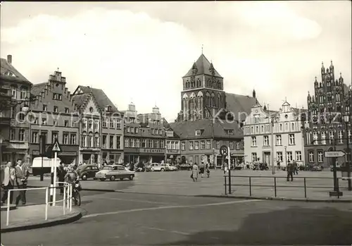 Greifswald Mecklenburg Vorpommern Platz der Freundschaft  Kat. Greifswald