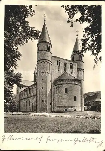 Gernrode Harz Stiftskirche  Kat. Gernrode Harz