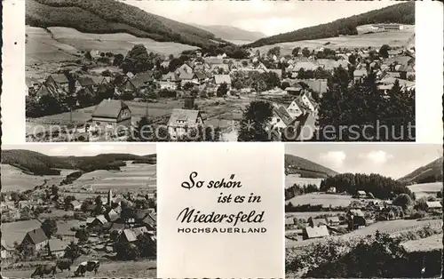 Niedersfeld Totalansichten Kat. Winterberg