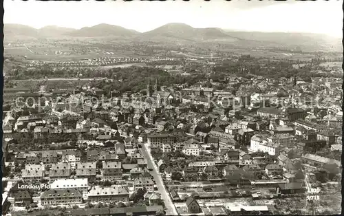 Landau Pfalz Fliegeraufnahme Kat. Landau in der Pfalz