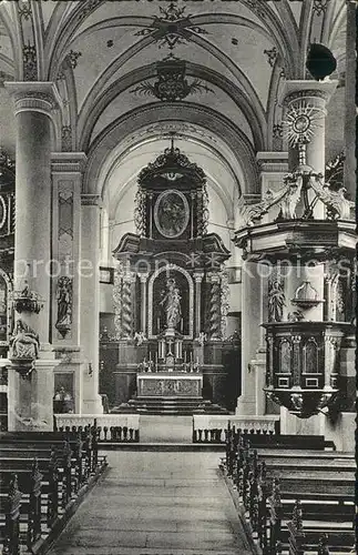 Beilstein Mosel Karmeliterkloster Inneres Kat. Beilstein