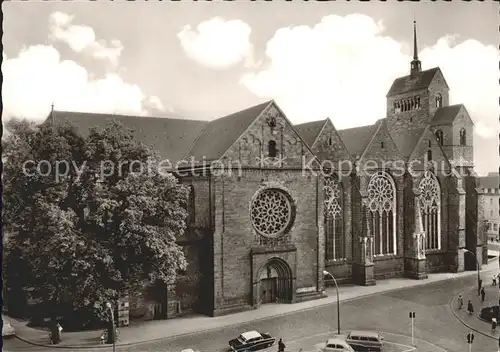 Minden Westfalen Der tausendjaehrige Dom Nordseite Kat. Minden