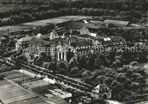 Knechtsteden Missionshaus Abteikirche Fliegeraufnahme Kat. Dormagen