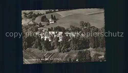 Reichersbeuern Schloss Sigriz Fliegeraufnahme Kat. Reichersbeuern